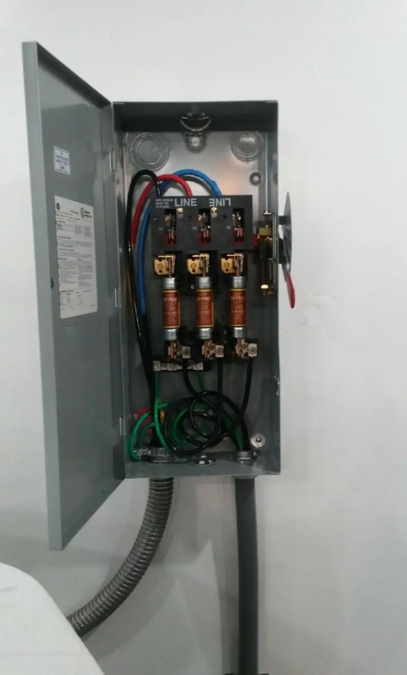 Three-phase disconnect switch installed for Electrical Wiring & Rewiring in Coxsackie